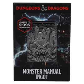 Dungeons & Dragons Limited Edition Monster Manual Ingot / Fan Shop and Merchandise - Various - Various - Techbox