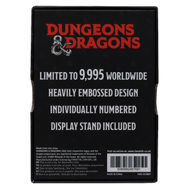 Dungeons & Dragons Limited Edition Monster Manual Ingot / Fan Shop and Merchandise - Various - Various - Techbox