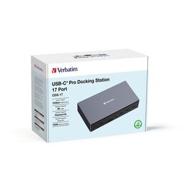 Verbatim - USB-C Pro Docking Station 17 Port CDS-17 / Computers - Αταξινόμητα -  - Techbox