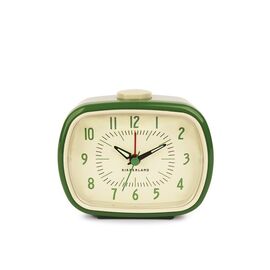 Retro Alarm Clock + Green / Gadgets