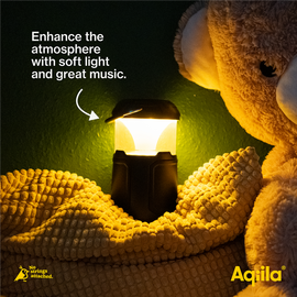 Aqiila - Soundbird B10 - Dimmable LED light with speakers / Sport and Outdoor