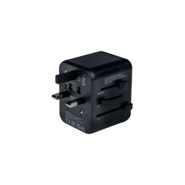 Verbatim - Universal Travel Adapter UTA-01 with 2xUSB Charger / Electronics | Techbox
