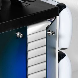 Numskull PS5 Inspired Blue and White Gaming Locker / PlayStation 5 | Techbox