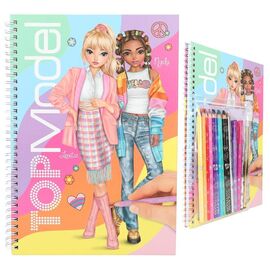 TOPModel Colouring Book with Pen Set ( 0412943 ) / Toys |  Techbox