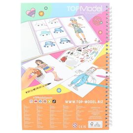 TOPModel Colouring Book with Pen Set ( 0412943 ) / Toys |  Techbox