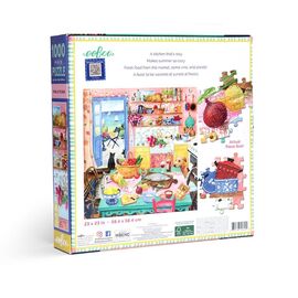 eeBoo - Puzzle 1000 pcs - Pink Kitchen - (EPZTPNK) / Toys - Puzzles - Gifts - Techbox
