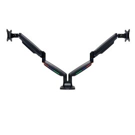 Kensington - OneTouch SmartFit Monitor arm dual - Black / Computers