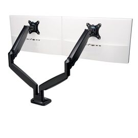 Kensington - OneTouch SmartFit Monitor arm dual - Black / Computers