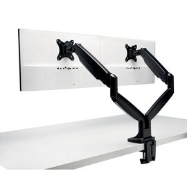 Kensington - OneTouch SmartFit Monitor arm dual - Black / Computers