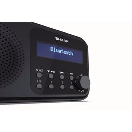 Sharp - Tokyo Portable Digital and FM Radio - Black Midnight / Electronics