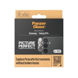 PanzerGlass - PicturePerfect Camera Lens Protector S24 Plus UWF, Black / Electronics | Techbox