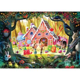 Ravensburger - Puzzle Hansel and Gretel Beware 1000p (12000415) / Toys - Puzzles - Gifts - Techbox