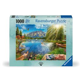 Ravensburger - Puzzle Life At The Lake 1000p (12000877) / Toys - Puzzles - Gifts - Techbox