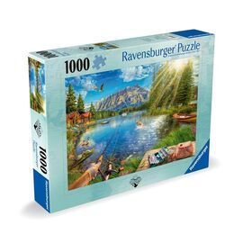 Ravensburger - Puzzle Life At The Lake 1000p (12000877) / Toys - Puzzles - Gifts - Techbox