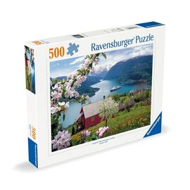 Ravensburger - Puzzle Scandinavian Landscape 500p (12000208) / Toys |  Techbox