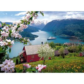 Ravensburger - Puzzle Scandinavian Landscape 500p (12000208) / Toys |  Techbox