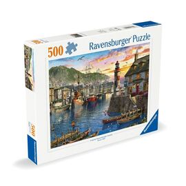 Ravensburger - Puzzle Sunrise At The Port 500p (12000212) / Toys - Puzzles - Gifts - Techbox
