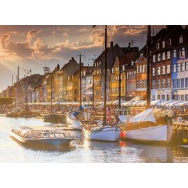 Ravensburger - Puzzle Sunset In Copenhagen 500p (12000846) / Toys |  Techbox