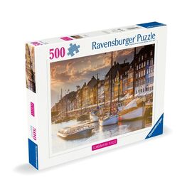 Ravensburger - Puzzle Sunset In Copenhagen 500p (12000846) / Toys |  Techbox