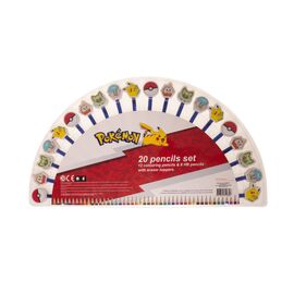 Pokémon - Pencil SET w/toppers (20-pack) (161707053) / Toys |  Techbox