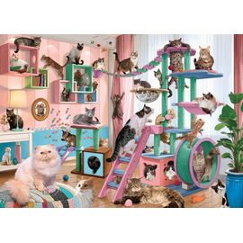 Ravensburger - Puzzle Cat Tree Heaven 1000p (12000875) / Toys - Puzzles - Gifts - Techbox