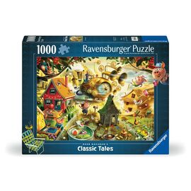 Ravensburger - Puzzle Look Out Little Pigs 1000p (12001004) / Toys - Puzzles - Gifts - Techbox