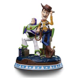 Toy Story Deluxe Art Scale Statue 1/10 Buzz & Woody 38 cm - Statues - Collectibles - Techbox