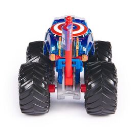 Monster Jam - 1:64 Marvel Single-Captain America (6071333) / Toys