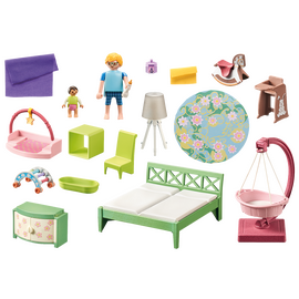 Playmobil - Sleeping room with baby play corner (71609) / Toys - Playmobil - Collectibles - Techbox