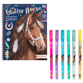 Miss Melody - Glitter Horse Book (0412931) / Toys