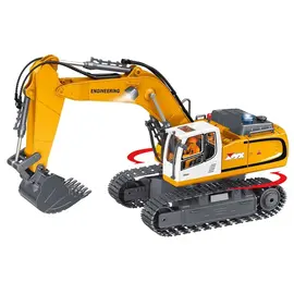MX R/C Constructions - Excavator R/C 1:18 2,4GHz, 3,7V Li-Ion 11 channels (471467) / Toys | Techbox