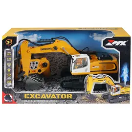 MX R/C Constructions - Excavator R/C 1:18 2,4GHz, 3,7V Li-Ion 11 channels (471467) / Toys | Techbox