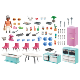Playmobil - Kitchen with dining place (71608) / Toys - Playmobil - Collectibles - Techbox