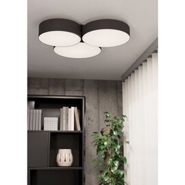 EGLO - Barbano-Z ceiling lamp black 60.5x56x5 - RGB + TW - Zigbee, Bluetooth / Electronics | Techbox