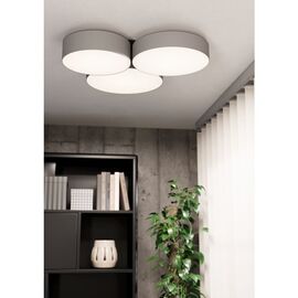 EGLO - Barbano-Z ceiling lamp gray 60.5x56x5 - RGB + TW - Zigbee, Bluetooth / Electronics | Techbox