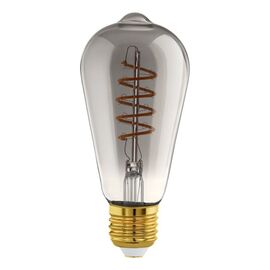 EGLO - E27 ST64 spiral, smoke - Warm white - Zigbee, Bluetooth / Electronics | Techbox