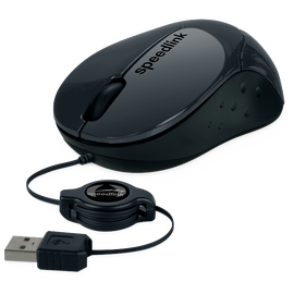 Speedlink - BEENIE Mobile Mouse - Wired USB, black / Computers - Mice - Keyboards & Mice - Techbox