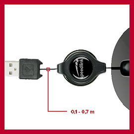 Speedlink - BEENIE Mobile Mouse - Wired USB, black / Computers - Mice - Keyboards & Mice - Techbox