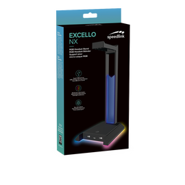 Speedlink - EXCELLO NX RGB Headset Stand, USB 2.0 Hub, black / Electronics - Αταξινόμητα -  - Techbox