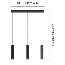 EGLO - Balamorta-Z Long Table Pendant - Black L78 - RGB + TW - Zigbee, Bluetooth / Electronics - Αταξινόμητα -  - Techbox