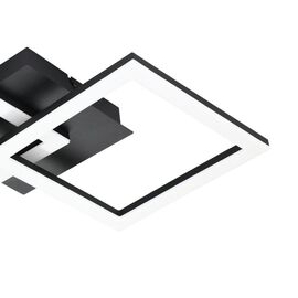 EGLO - Paranday-Z ceiling lamp w/squares black 52.5x31 - TW - Zigbee, Bluetooth / Electronics | Techbox
