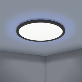 EGLO - Rovito-Z ceiling lamp black Ø42 - RGB + TW - Zigbee, Bluetooth / Electronics | Techbox