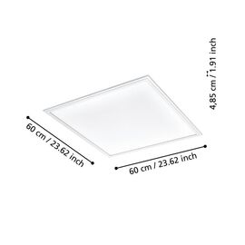 EGLO - Salobrena-Z panel white 59.5x59.5 - TW - Zigbee, Bluetooth / Electronics | Techbox