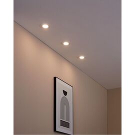 EGLO - Set of 3x Fueva-Z Recessed Lights, White Ø8.5 - TW - Zigbee, Bluetooth / Electronics - Αταξινόμητα -  - Techbox