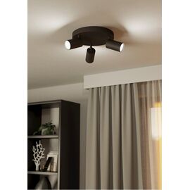 EGLO - Telimbela-Z spot roundel black - RGB + TW - Zigbee, Bluetooth / Electronics - Αταξινόμητα -  - Techbox
