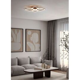 EGLO - Paranday-Z ceiling lamp w/squares black 47x43 - TW - Zigbee, Bluetooth / Electronics | Techbox