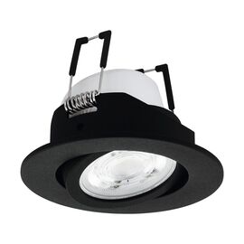 EGLO - Saliceto-Z recessed light black Ø8.8 - RGB + TW - Zigbee, Bluetooth / Electronics - Αταξινόμητα -  - Techbox