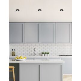 EGLO - Saliceto-Z recessed light black Ø8.8 - RGB + TW - Zigbee, Bluetooth / Electronics - Αταξινόμητα -  - Techbox
