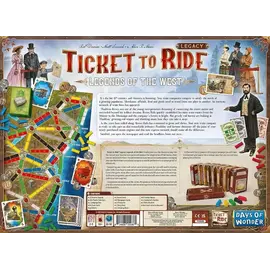 Ticket to Ride - Legacy - Legends of the West (DOW720036) / Toys - Αταξινόμητα -  - Techbox