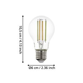 EGLO - E27 A60, clear - TW - Zigbee, Bluetooth / Electronics | Techbox